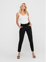 Jacqueline de Yong Schwarze Hose mit Schnürung JDY Catia