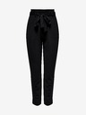 Jacqueline de Yong Schwarze JDY Tanja Hose mit Krawatte