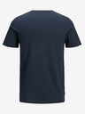 Jack & Jones Dunkelblaues Basic-T-Shirt Jack & Jones Organic