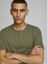 Jack & Jones Khakifarbenes Basic-Shirt Jack & Jones Organic