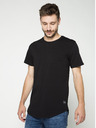 ONLY & SONS Schwarzes Basic-T-Shirt ONLY & SONS Matt