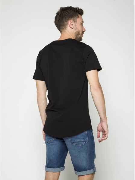 ONLY & SONS Schwarzes Basic-T-Shirt ONLY & SONS Matt