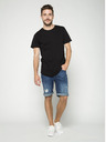 ONLY & SONS Schwarzes Basic-T-Shirt ONLY & SONS Matt