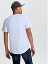 ONLY & SONS Weißes Basic-T-Shirt von ONLY & SONS Matt