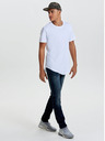 ONLY & SONS Weißes Basic-T-Shirt von ONLY & SONS Matt