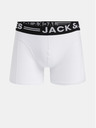 Jack & Jones Dreierpack weiße Jack & Jones Sense Boxershorts für Herren