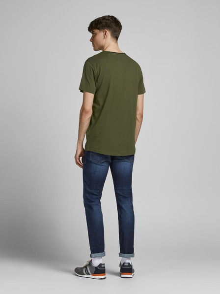 Jack & Jones Khakifarbenes Basic-Hemd Jack & Jones Basher