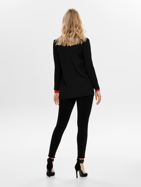 Jacqueline de Yong Schwarze Damenjacke JDY Geggo
