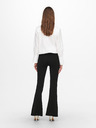 Jacqueline de Yong Schwarze Damen-Hose mit ausgestelltem Bein JDY Pretty