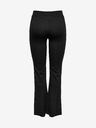Jacqueline de Yong Schwarze Damen-Hose mit ausgestelltem Bein JDY Pretty
