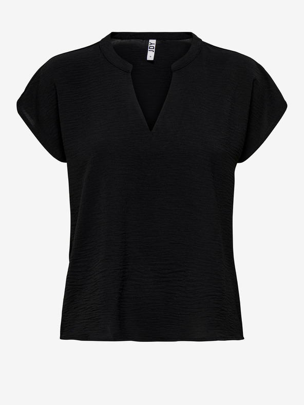 Jacqueline de Yong Schwarze JDY Lion Bluse