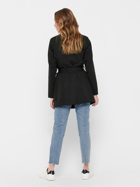 ONLY Schwarzer Trenchcoat für Frauen ONLY Valerie