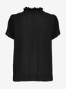 Jacqueline de Yong Schwarz gemusterte Bluse JDY Lima