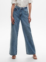 ONLY Blaue Damen-Weitbeinjeans ONLY Hope