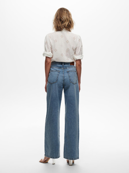 ONLY Blaue Damen-Weitbeinjeans ONLY Hope