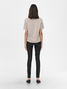 Jacqueline de Yong Schwarze Skinny Fit Hose mit JDY New Thunder Finish