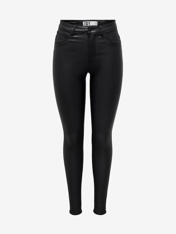 Jacqueline de Yong Schwarze Skinny Fit Hose mit JDY New Thunder Finish