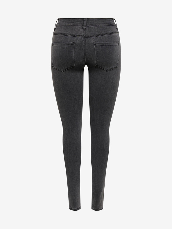 ONLY Dunkelgraue Skinny Fit Jeans ONLY Rain Life
