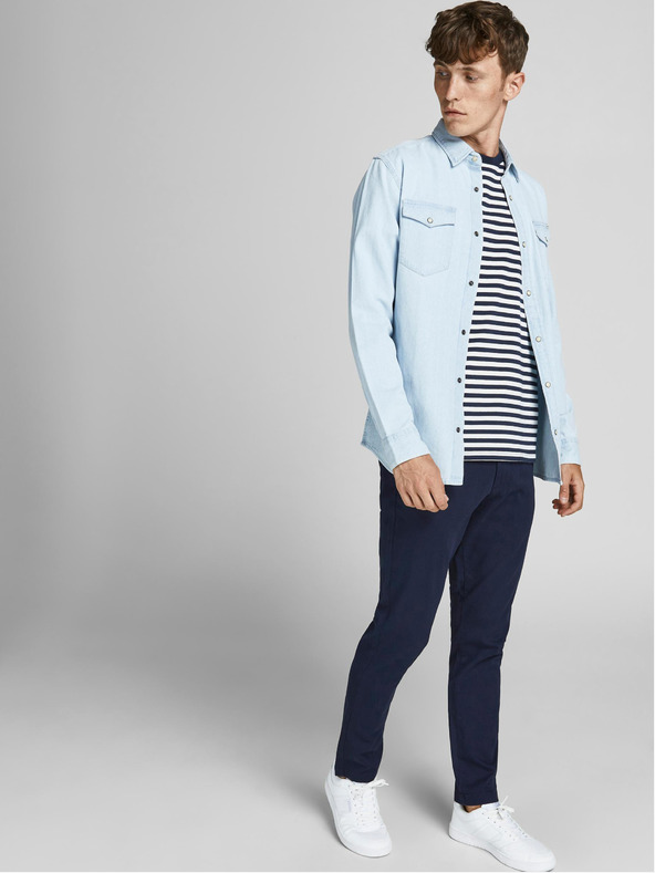 Jack & Jones Dunkelblaue Chino-Hose Jack & Jones Marco