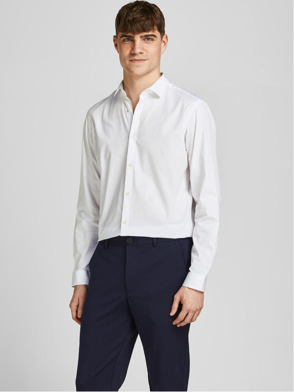 Jack & Jones Weißes Jack & Jones Lacardiff Hemd