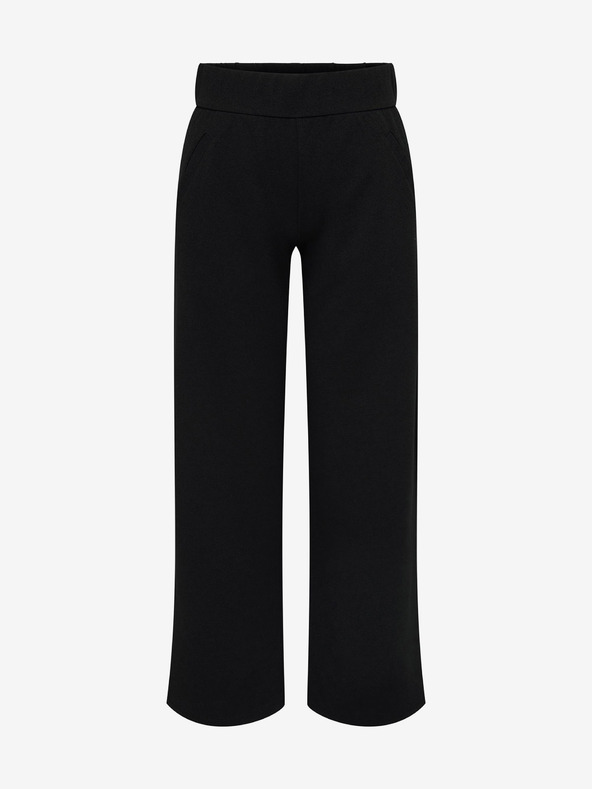 Jacqueline de Yong Schwarze Hose mit weitem Bein JDY Louis