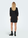 ONLY Schwarzes Hemdblusenkleid aus Denim ONLY Felica