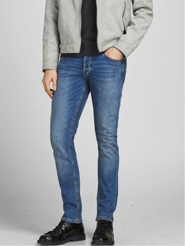Jack & Jones Blaue Slim Fit Jeans Jack & Jones Glenn