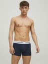 Jack & Jones Fünfer-Set Jack & Jones Boxershorts in Khaki, Blau, Grau und Schwarz