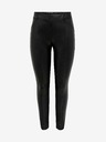ONLY Schwarze Kunstleder-Leggings ONLY Jessie