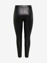 ONLY Schwarze Kunstleder-Leggings ONLY Jessie