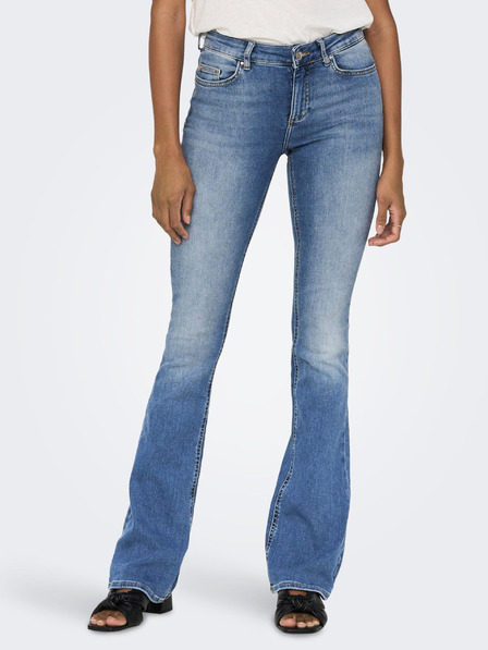 ONLY Blaue Damenjeans mit ausgestellter Passform ONLY Blush Life