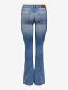 ONLY Blaue Damenjeans mit ausgestellter Passform ONLY Blush Life