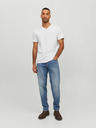 Jack & Jones Weißes Jack & Jones Herren-T-Shirt (Basic)