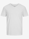 Jack & Jones Weißes Jack & Jones Herren-T-Shirt (Basic)
