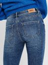 ONLY Blaue Röhrenjeans mit Rippeffekt für Damen ONLY Wauw