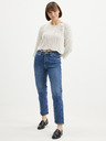 ONLY Cremefarbener Damen-Cropped-Pullover ONLY Nola