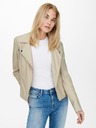 ONLY Cremefarbene Damen Leder Curvy ONLY Gemma
