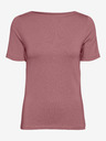 Vero Moda Altrosa Damen-Basic-T-Shirt VERO MODA Panda
