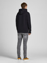 Jack & Jones Schwarzer Herren-Basic-Kapuzenpullover Jack & Jones Star