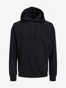 Jack & Jones Schwarzer Herren-Basic-Kapuzenpullover Jack & Jones Star