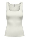 ONLY Cremefarbenes Wende-Tanktop für Damen ONLY Ea