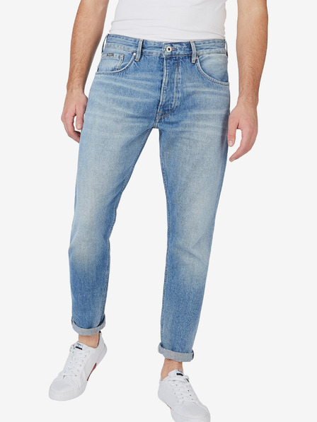 Pepe Jeans Hellblaue Herrenjeans von Pepe Jeans Callen mit gerader Passform