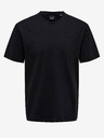 ONLY & SONS Schwarzes Basic-T-Shirt für Herren ONLY & SONS Max Life
