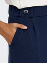 Jacqueline de Yong Dunkelblaue Damen-Hose mit weitem Bein JDY