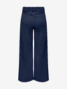 Jacqueline de Yong Dunkelblaue Damen-Hose mit weitem Bein JDY