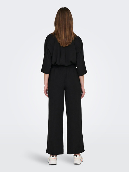 Jacqueline de Yong Schwarze JDY Divya Damen-Hose