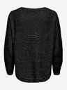 ONLY Schwarzer gerippter leichter Pullover ONLY Caviar