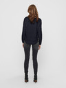 ONLY Dunkelblauer gerippter leichter Pullover ONLY Caviar