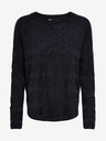 ONLY Dunkelblauer gerippter leichter Pullover ONLY Caviar