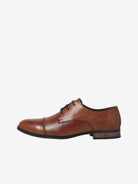 Jack & Jones Braune Herren Leder-Halbstiefel Jack & Jones Raymond